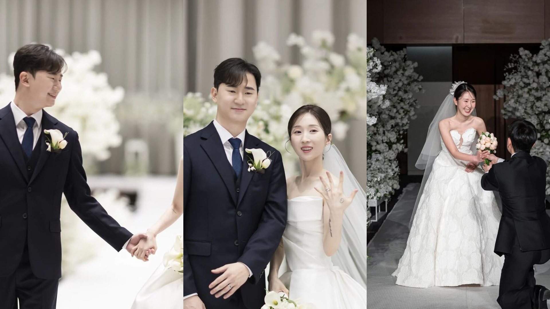 삼성 서초사옥에서 촬영한 본식스냅 대표 장면 3컷