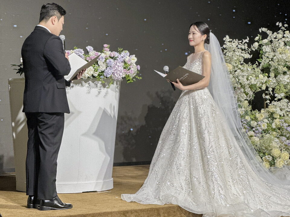 본식사진 촬영 결과물
